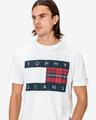 Tommy Jeans Plaid Centre Flag Majica