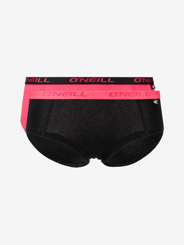O'Neill 2-pack Gaćice crna ružičasta