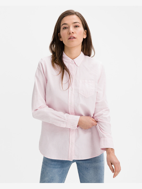 GAP Fitted Boyfriend Oxford Košulja ružičasta