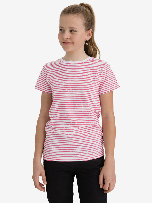 Sam 73 Majica dječja ružičasta bijela višebojna