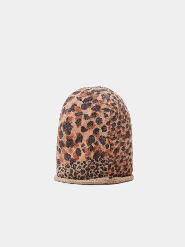 Desigual Animal Patch Gorro Kapa smeđa