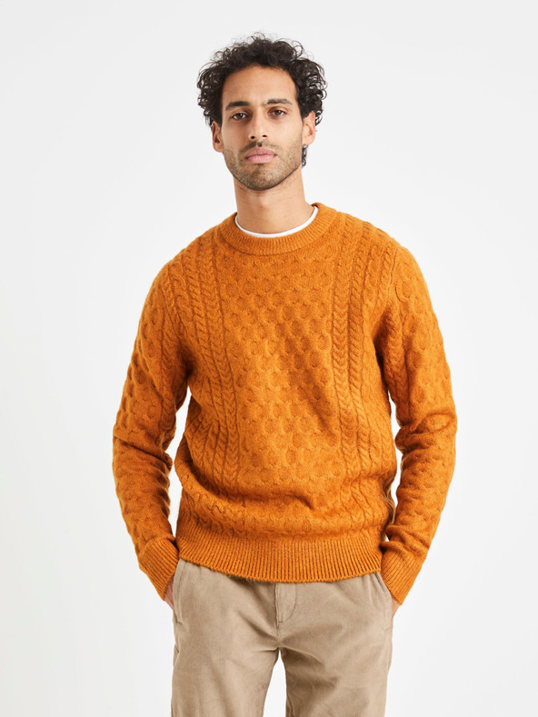 Celio Veceltic Džemper narančasta
