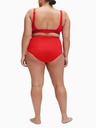 Calvin Klein Demi Bralette Plus Size High Risk Red Gornji dio kupaćeg kostima