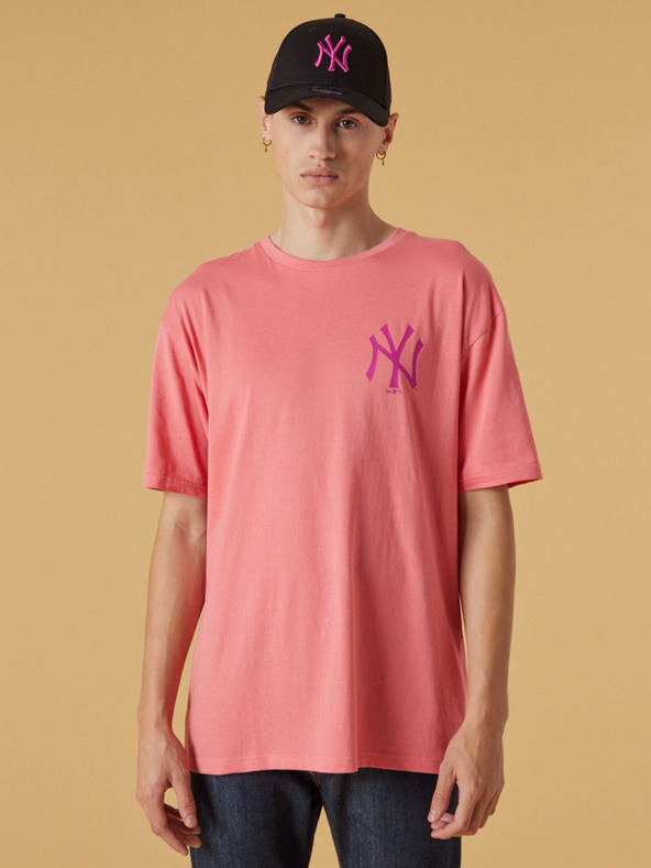 New Era New York Yankees Majica ružičasta
