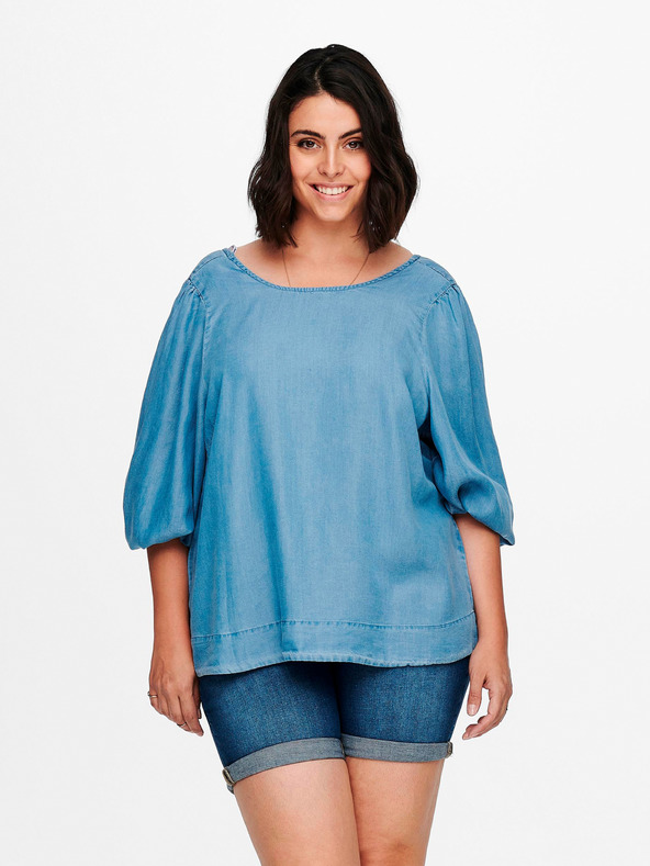 ONLY CARMAKOMA Plava traper bluza SAMO CARMAKOMA