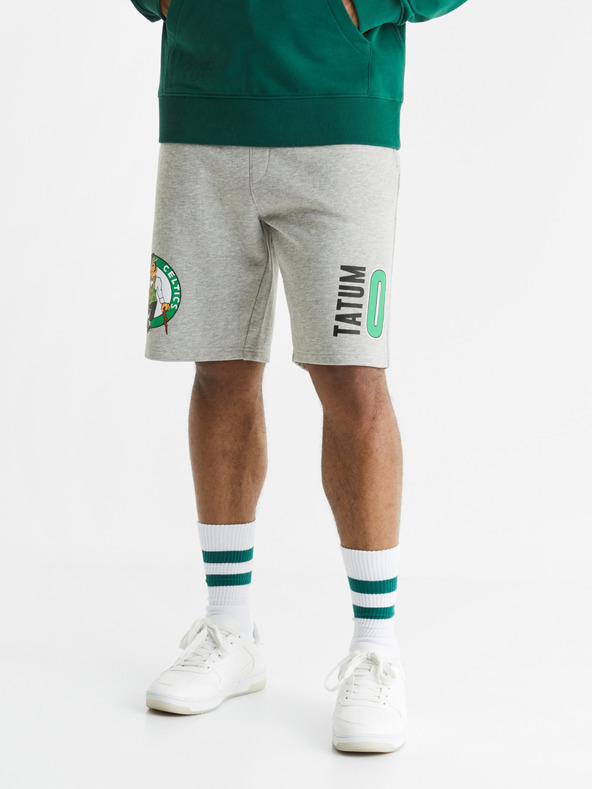 Celio NBA Boston Celtics Kratke hlače siva