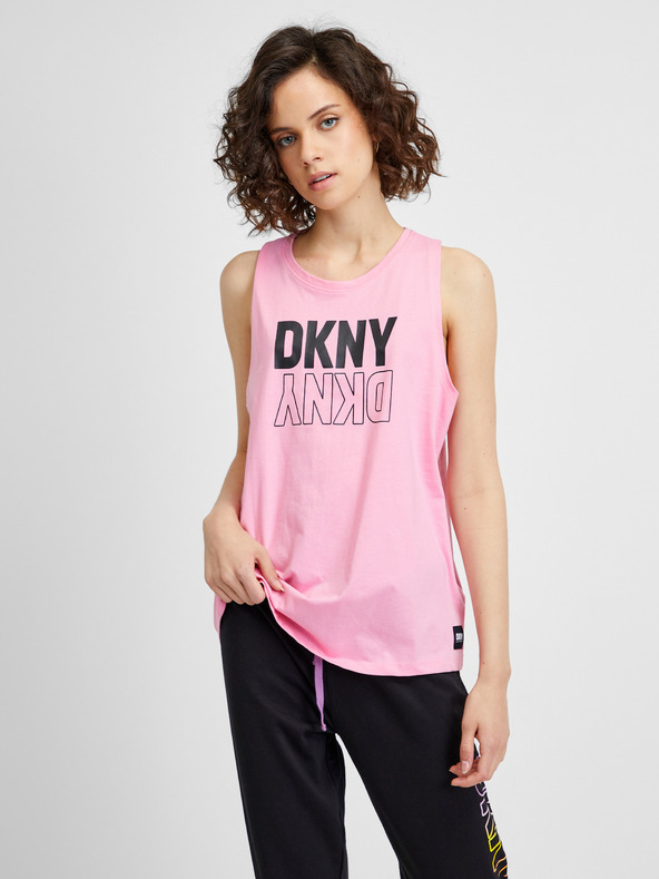 DKNY Majica bez rukava ružičasta