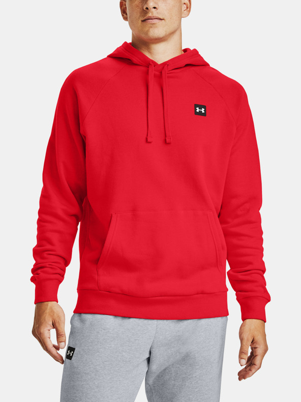 Under Armour Rival Fleece Hoodie Majica dugih rukava crvena