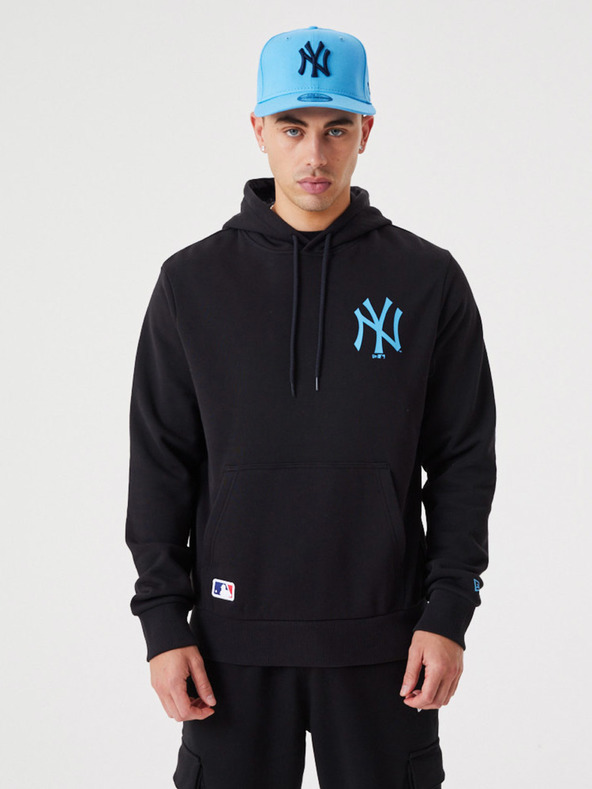 New Era New York Yankees MLB League Essential Majica dugih rukava crna