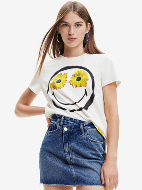 Desigual Margarita Smiley Majica