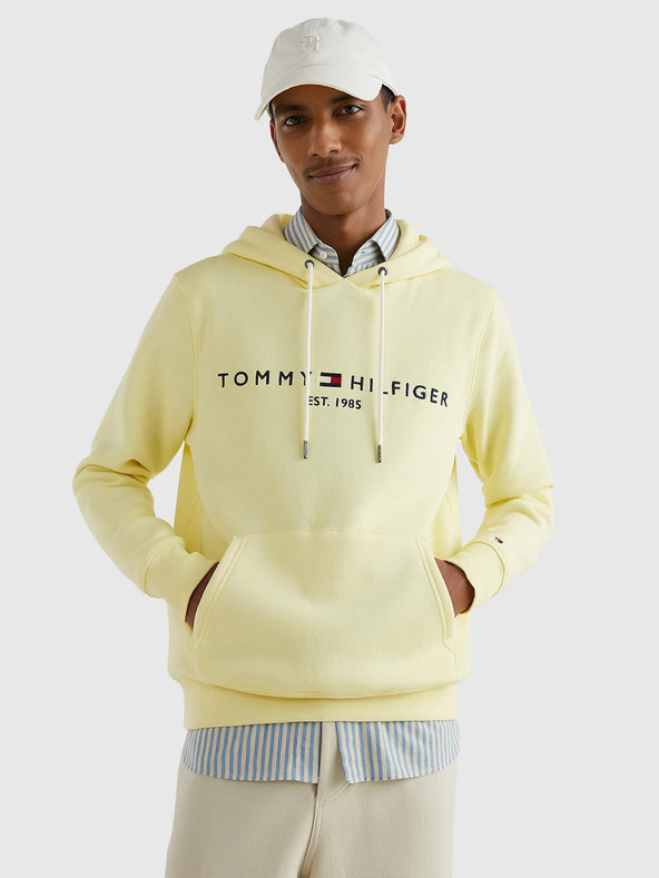 Tommy Hilfiger Tommy Logo Hoody Majica dugih rukava žuta