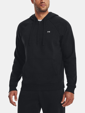 Under Armour UA Rival Fleece 1/2 Zip HD-BLK Majica dugih rukava