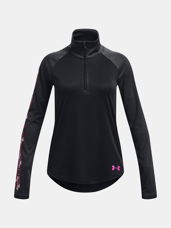 Under Armour UA Tech Graphic 1/2 Zip Majica dječja crna