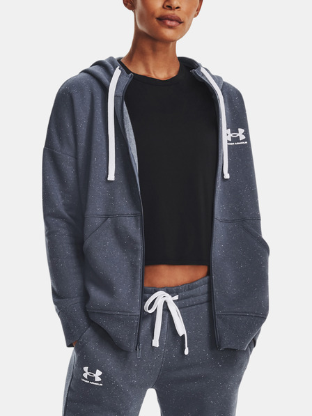 Under Armour Rival Fleece FZ Hoodie-GRY Majica dugih rukava