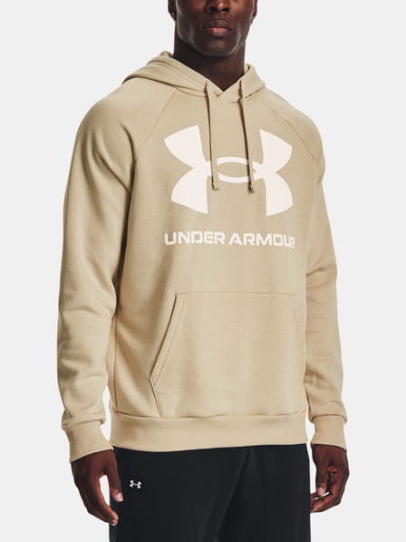 Under Armour UA Rival Fleece Big Logo HD-BRN Majica dugih rukava