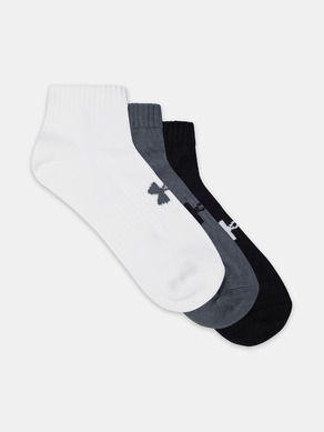 Under Armour UA Core Low Cut 3-pack Čarape