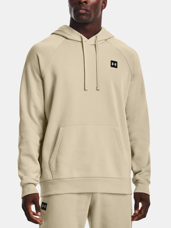 Under Armour UA Rival Fleece Hoodie Majica dugih rukava bež