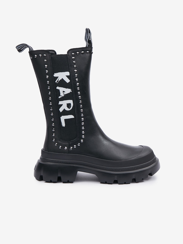 Karl Lagerfeld Čizme crna