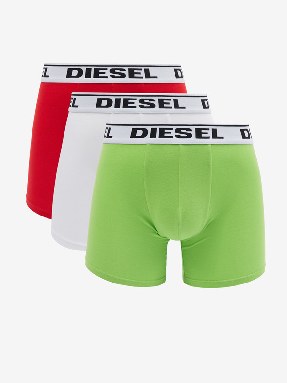 Diesel 3-pack Bokserice zelena