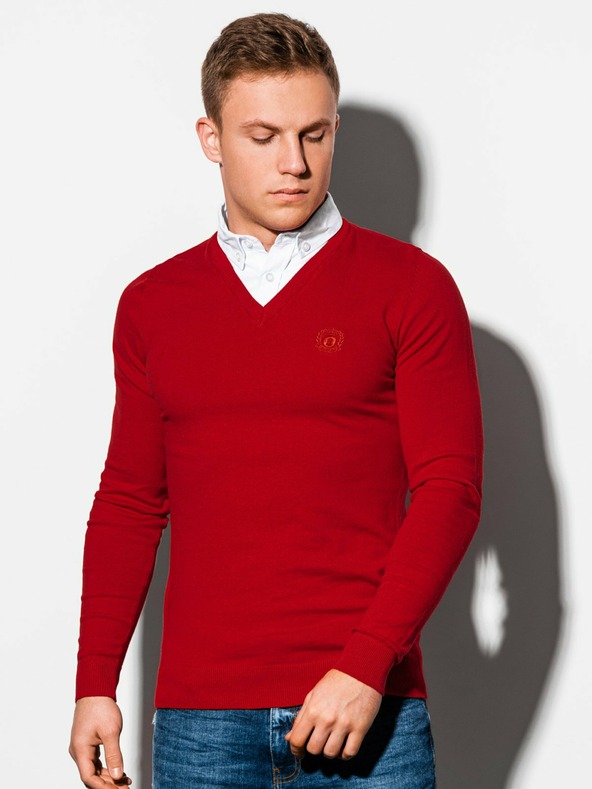 Ombre Clothing Džemper crvena