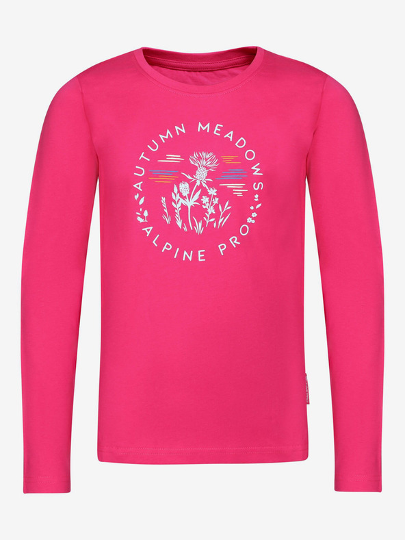 ALPINE PRO Ecco Majica dječja ružičasta