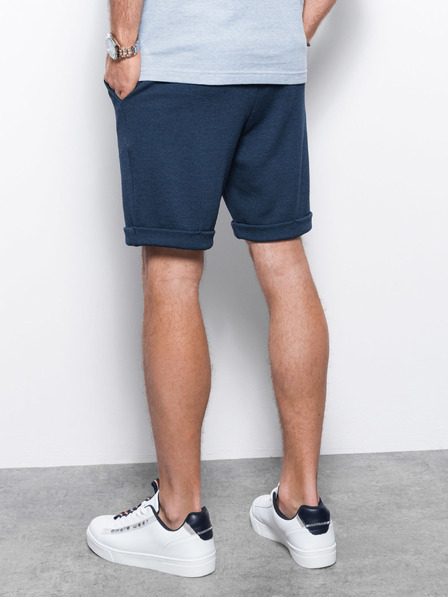 Ombre Clothing Tamnoplave muške kratke hlače Ombre Clothing