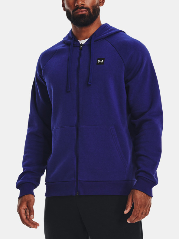 Under Armour UA Rival Fleece FZ Hoodie-BLU Majica dugih rukava plava