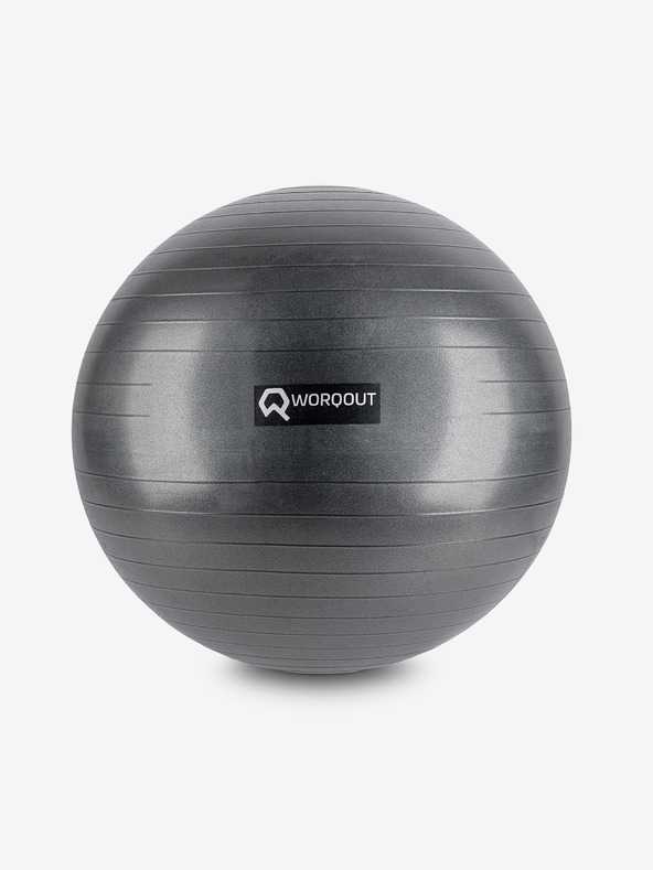 Worqout Gym Ball 75 cm Lopta za teretanu crna