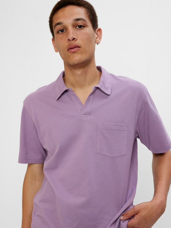 GAP Polo majica ljubičasta