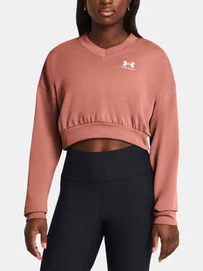 Under Armour UA Rival Terry OS Crop Crw Majica dugih rukava