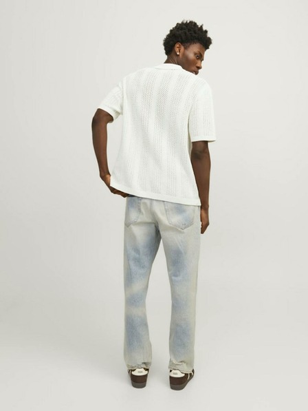 Jack & Jones Krem muška polo majica Jack & Jones Taormina