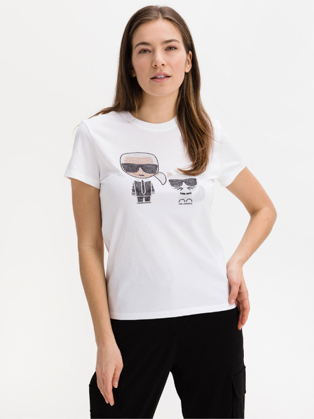 Karl Lagerfeld Kultna majica kratkih rukava Karla Lagerfelda