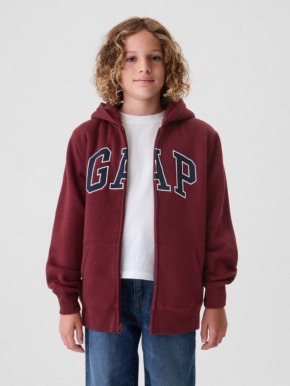 GAP Dječja sherpa majica s logom