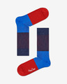 Happy Socks Block Rib Čarape