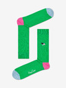 Happy Socks Ribb Embroidery Yin Yang Cow Čarape